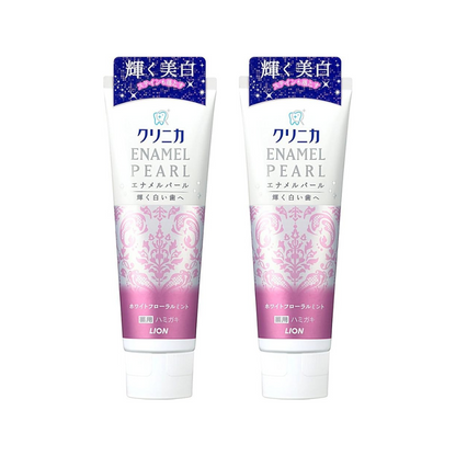 Clinica [Quasi-drug] Enamel Pearl Toothpaste, White Floral Mint, 130g x 2