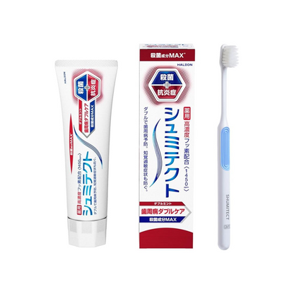 Shumitec Periodontal Disease Double Care EX Double Mint, Quasi-Drug, Toothpaste, Hypersensitivity Care, High Concentration Fluorine Formulated