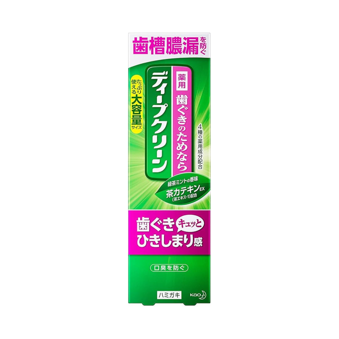 Deep Clean Medicated Toothpaste, Prevents Pyorrhea and Bad Breath Prevention, 5.6 oz (160 g)