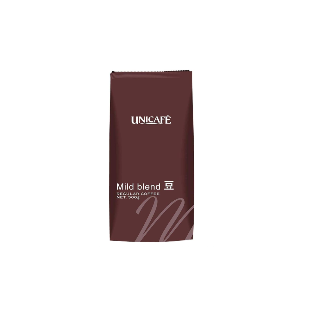 Uni-Cafe Mild Blend Coffee – Whole Beans 17.6 oz (500 g)