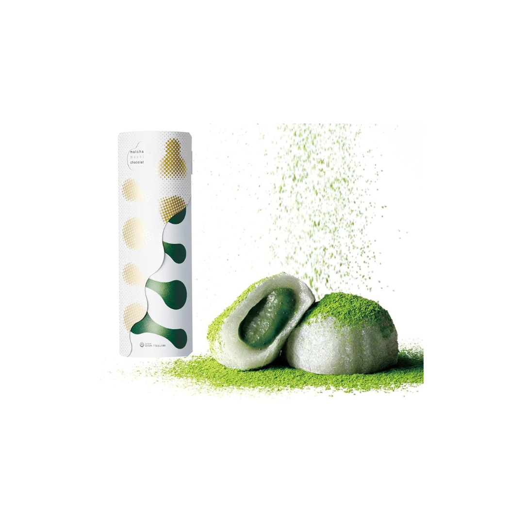 Gion Tsujiri Kyoto Matcha Sweets – Matcha Mochi Chocolate Set of 5, Valentine’s Day Gift