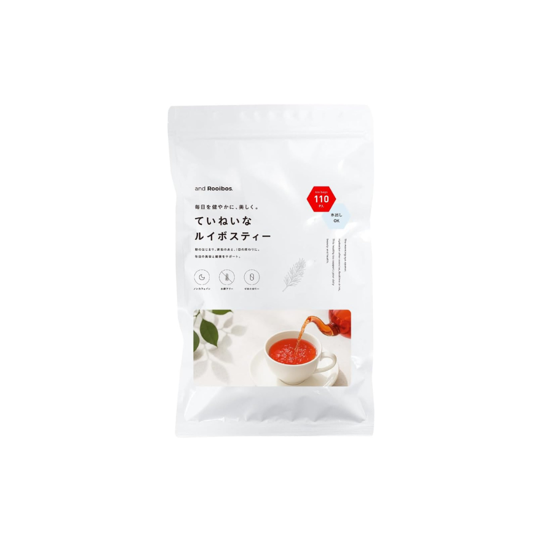 Drip Coffee Factory Rooibos Tea Bags – Decaffeinated Cold Brew, 110 Packets