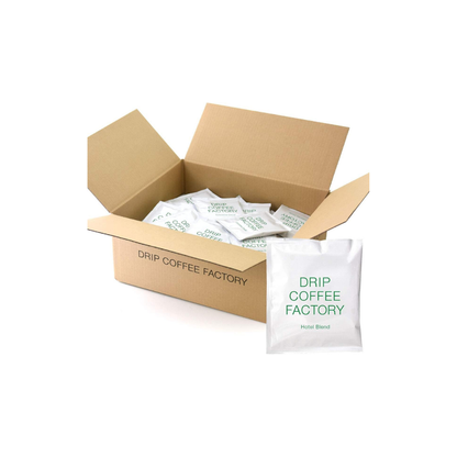 Drip Coffee Factory Hotel Blend Drip Bag Coffee – Large Capacity, 100 Bags