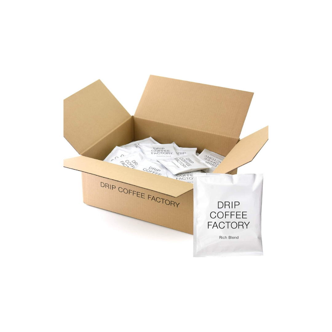 Drip Coffee Factory Rich Blend Drip Coffee – Value Pack, 300 Bags