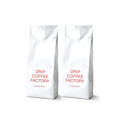Drip Coffee Factory Original Blend Coffee Powder – Medium Ground, 1 kg (500 g × 2 Bags)