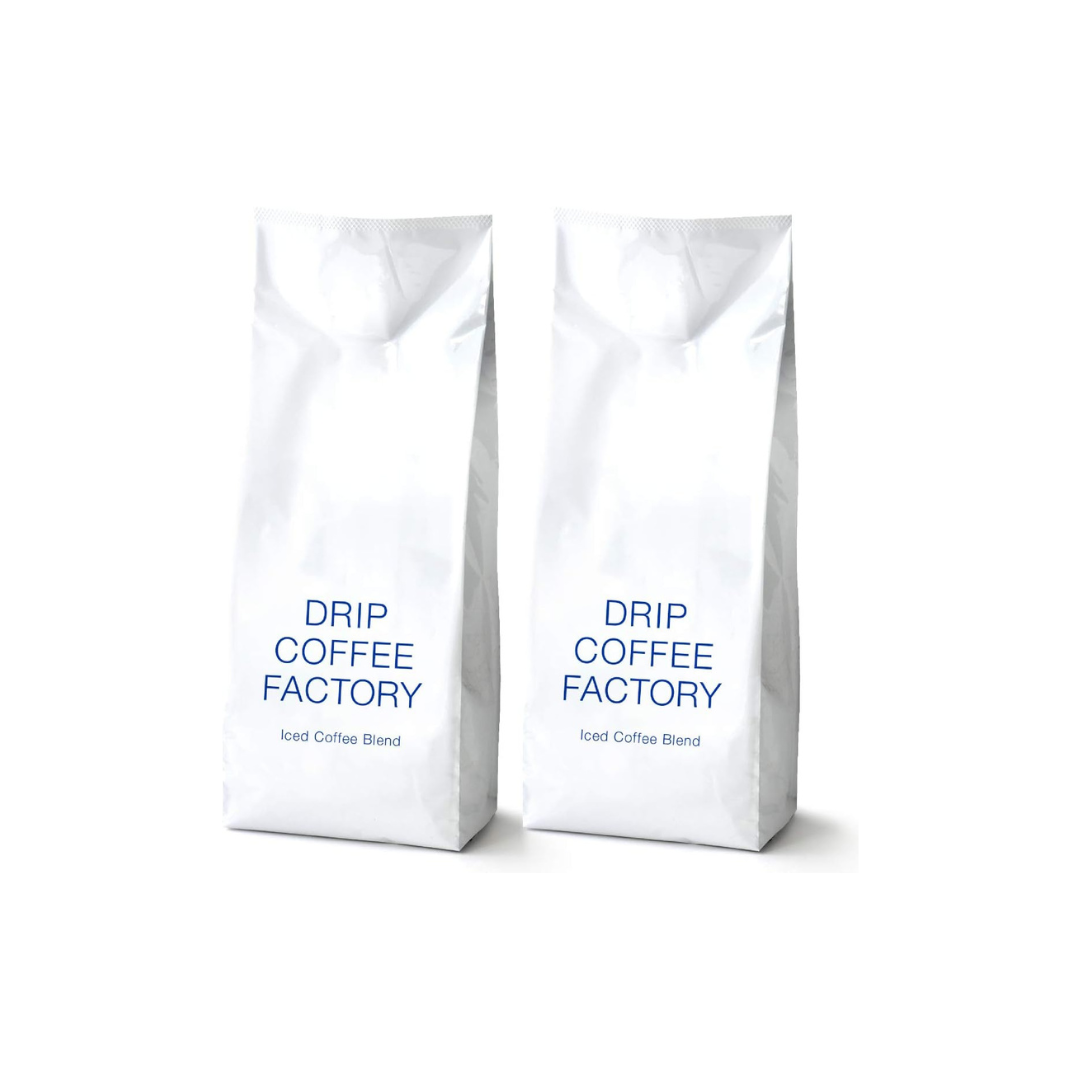 Drip Coffee Factory Ice Coffee Blend – Whole Beans (Unground), 1 kg