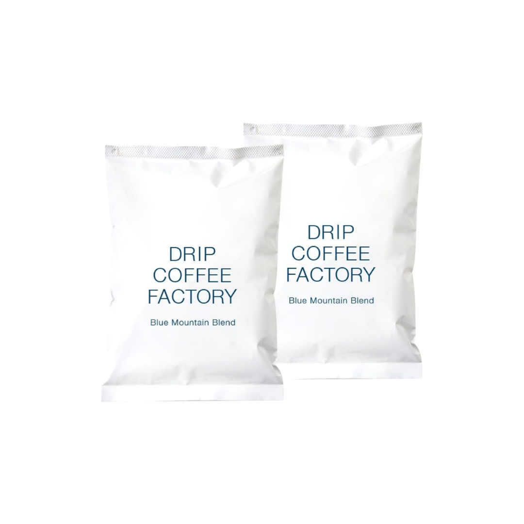 Drip Coffee Factory Blue Mountain Blend Coffee – Medium Grind, 400 g (200 g × 2 Bags)