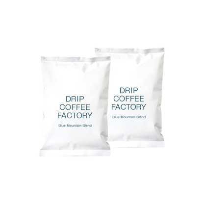 Drip Coffee Factory Blue Mountain Blend Coffee – Medium Grind, 400 g (200 g × 2 Bags)