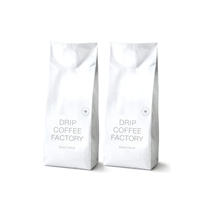 Drip Coffee Factory Brazil Decaf Coffee Beans – Whole Beans, 1 kg