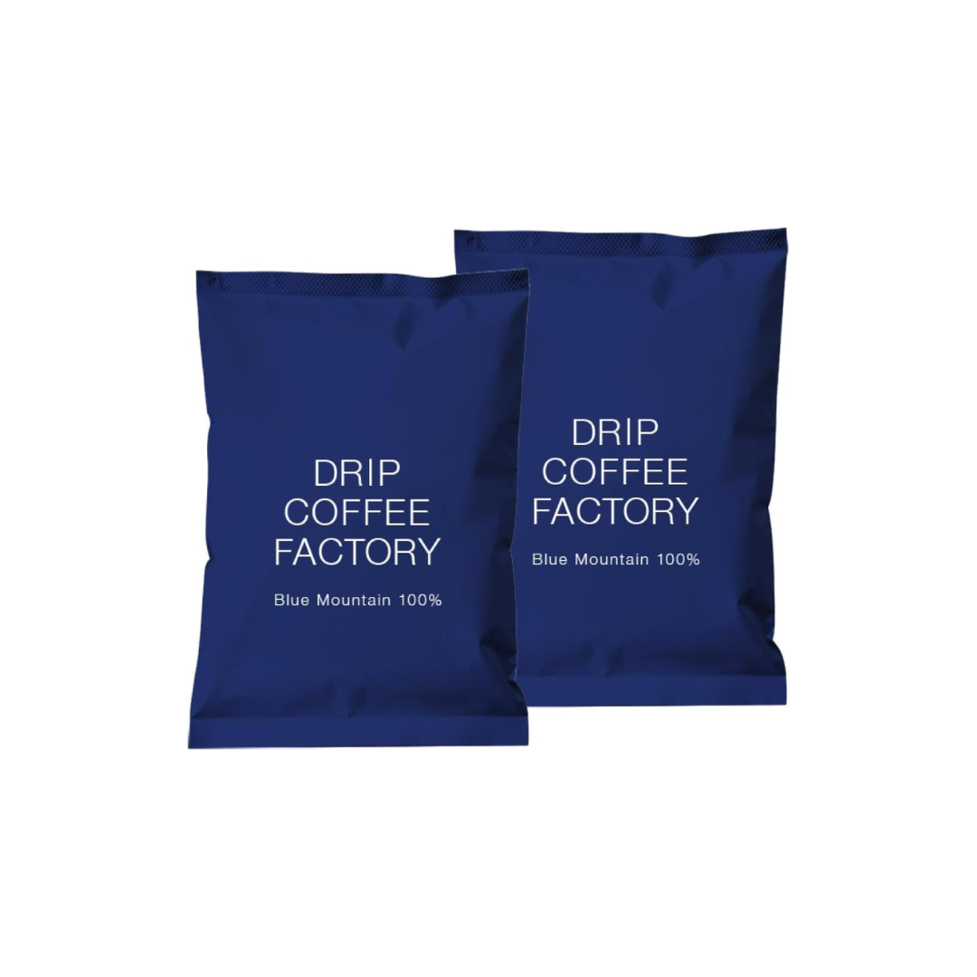 Drip Coffee Factory Blue Mountain 100% Coffee – Medium Grind, 400 g (200 g × 2 Bags)