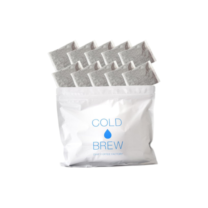 Drip Coffee Factory Cold Brew Coffee – Regular, 10 Bags