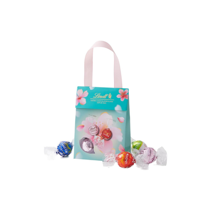 Lindt &amp; Sprüngli Lindor Blue Chocolate Gift Bag – Individually Wrapped with Gift &amp; Shopping Bag Included