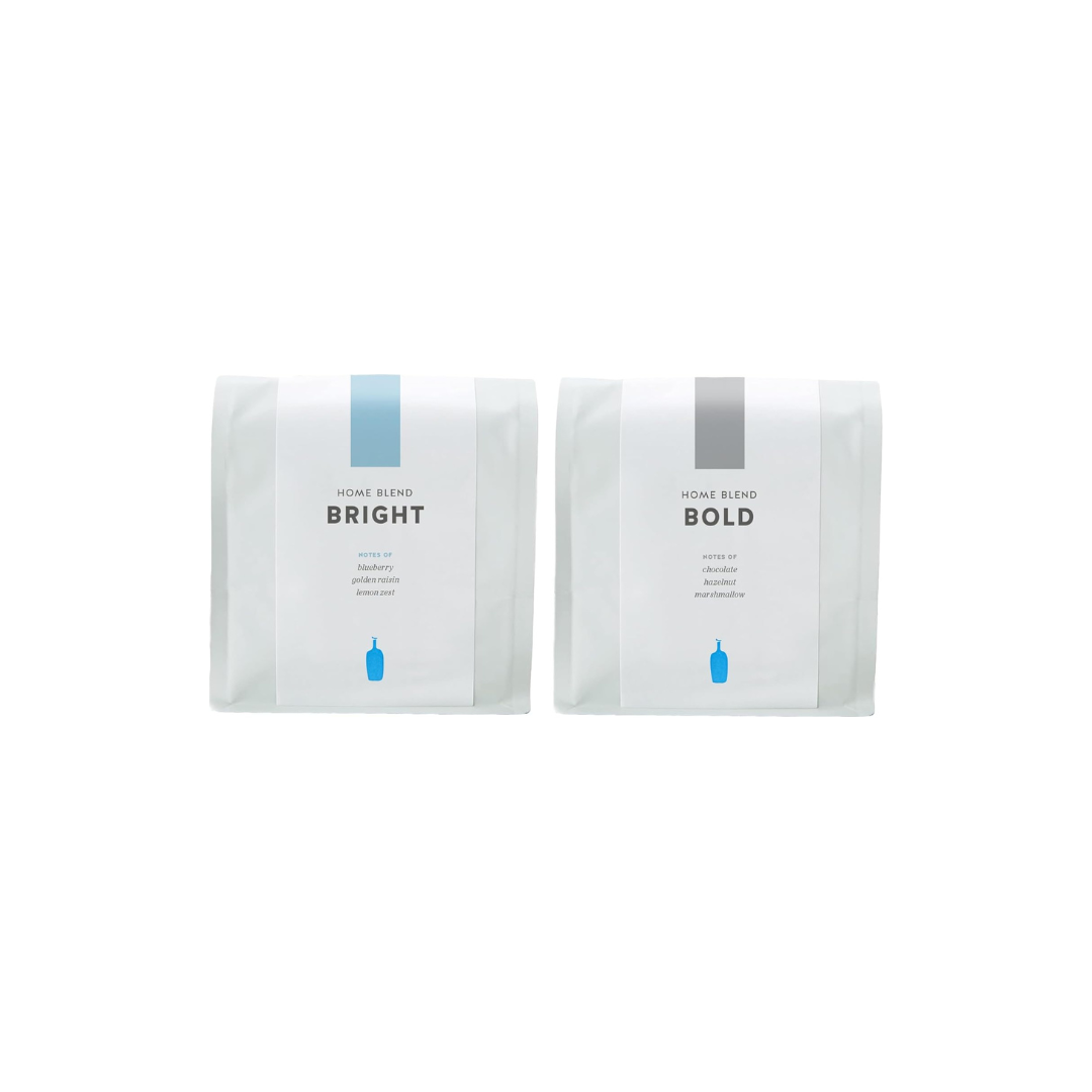 Blue Bottle Coffee Bold &amp; Bright Blend – 200g (2 x 100g) Premium Blended Coffee Beans