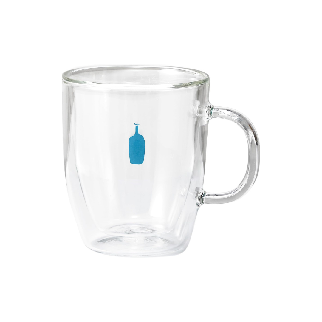 Blue Bottle Coffee x Bodum Double Wall Glass Mug
