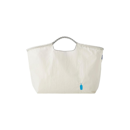 Blue Bottle Coffee Embroidered Eco Bag (White) – Minimalist Reusable Tote