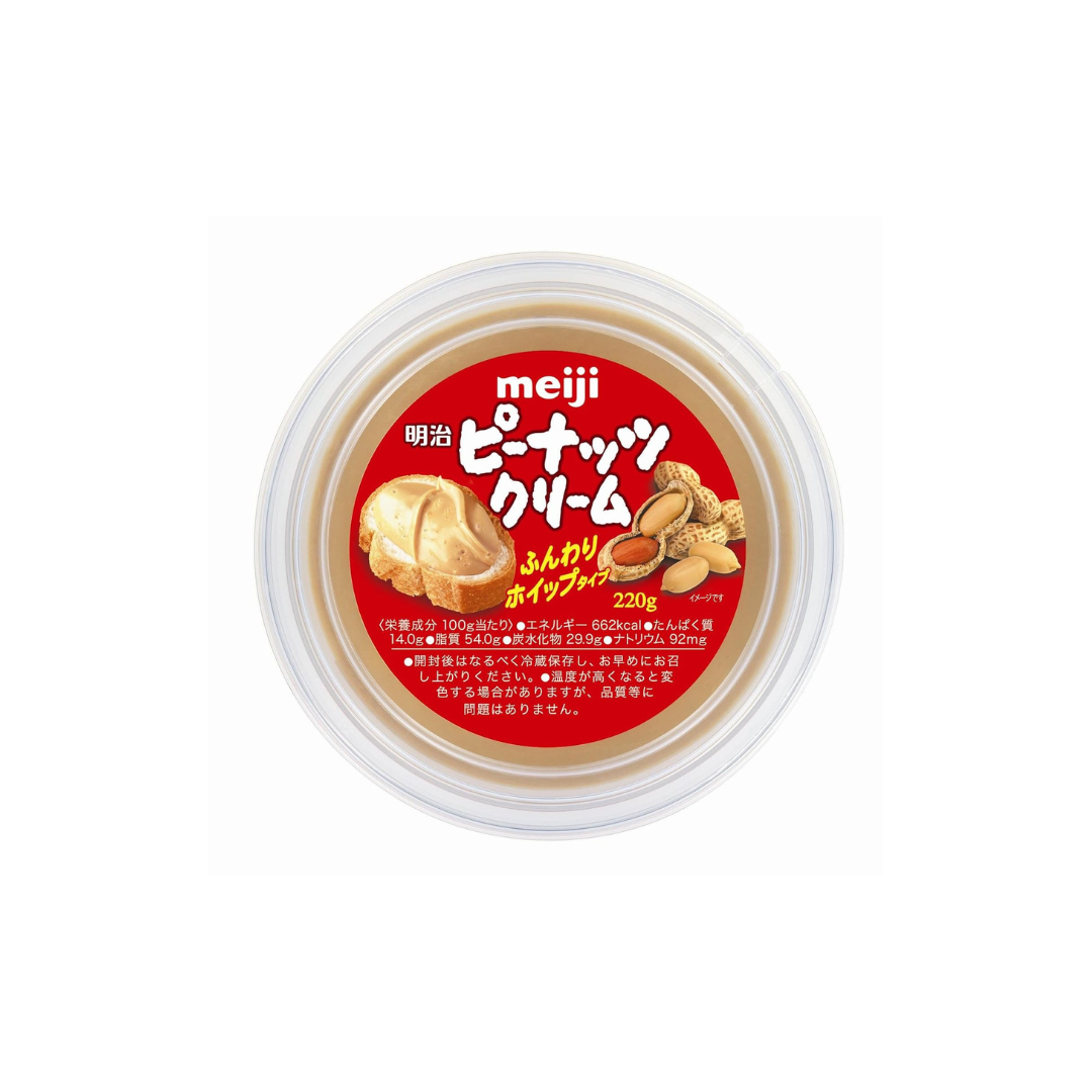 Meiji Peanut Cream 220g (Made in Japan)
