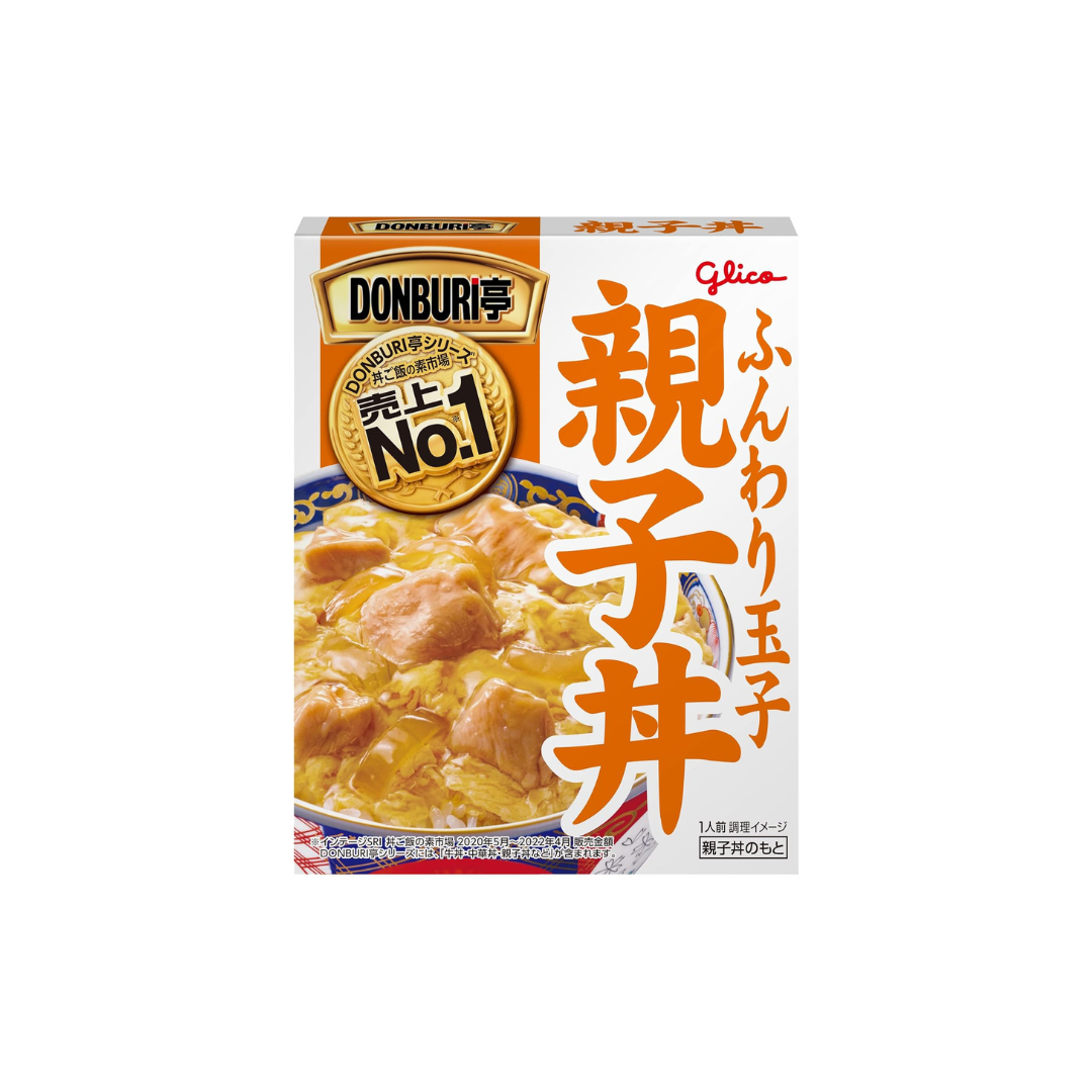 Glico DONBURI-tei Oyakodon 210 GM (Pack of 3) (Made in Japan)