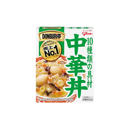 Glico DONBURI-tei Chinese Bowl 210 GM (Pack of 3) (Made in Japan)