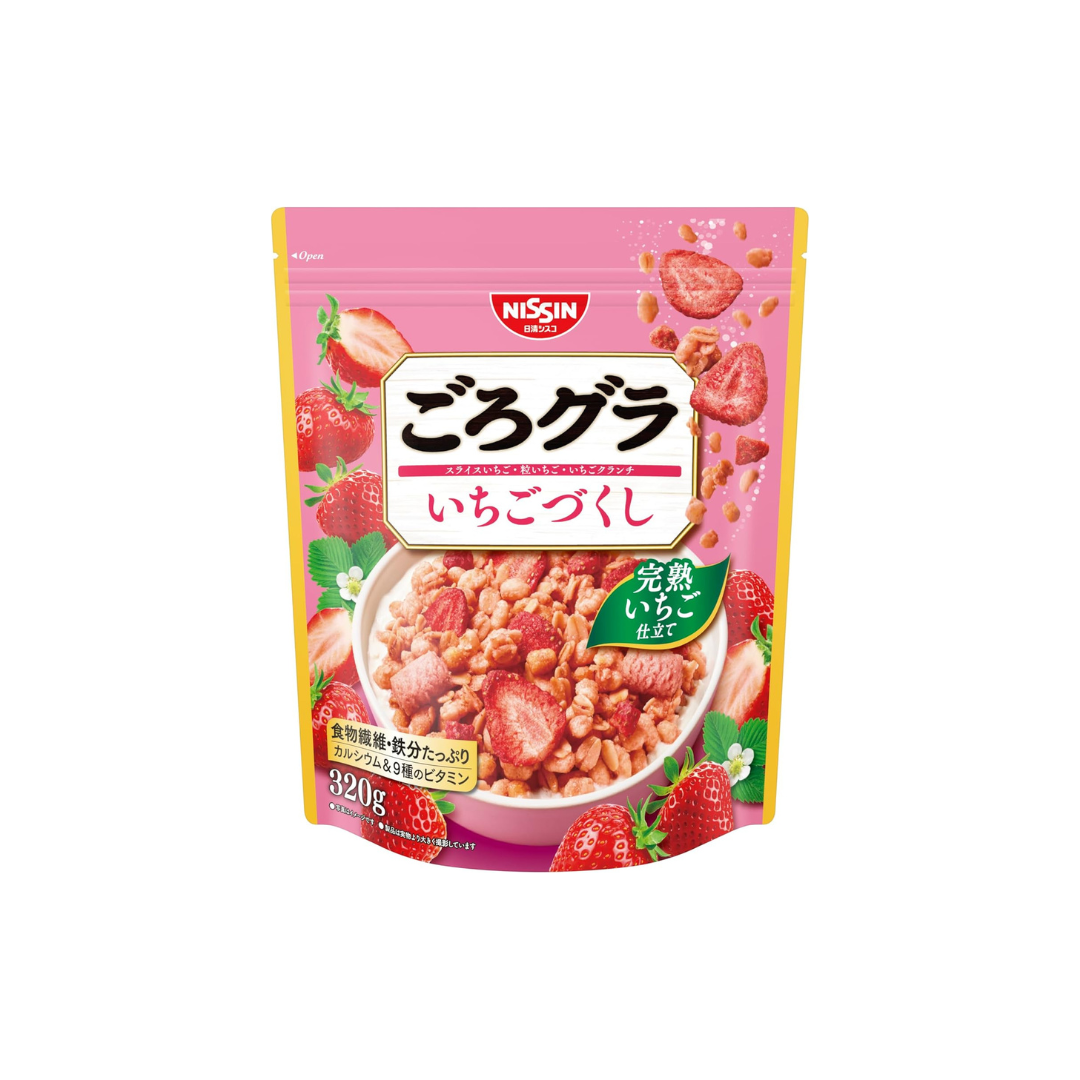 Nissin Cisco Gorilla Strawberry Crunch Cereal