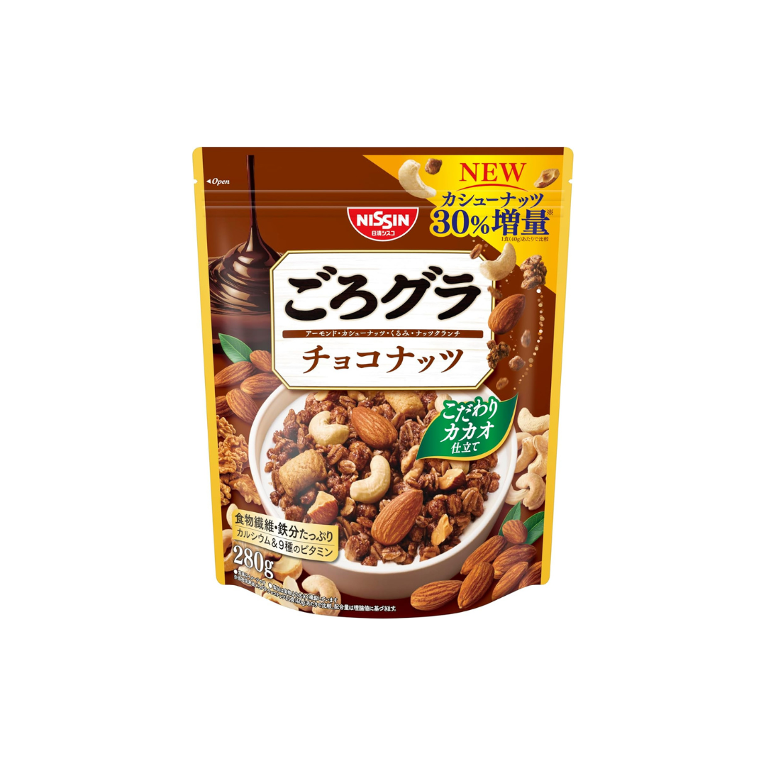 Nissin Cisco Gorgra Chocolate Crunch Cereal