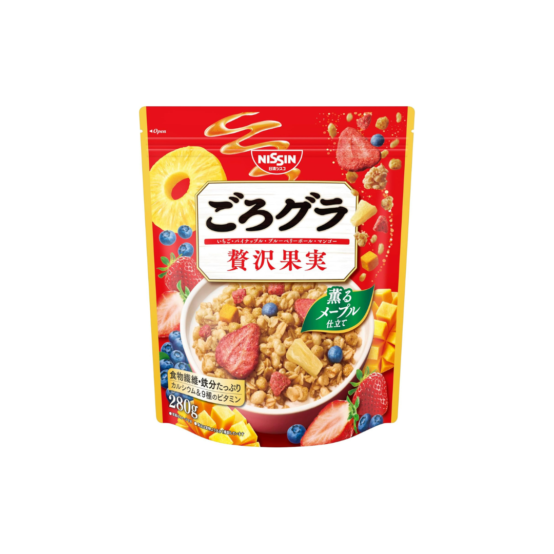 Nissin Cisco Gorra Luxury Fruit Granola – Premium Fruity Japanese Crunch