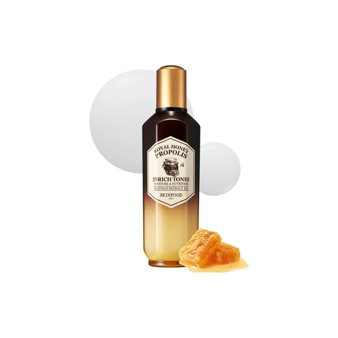 SKINFOOD Royal Honey Propolis Enrich Toner – Nourishing &amp; Hydrating Korean Skincare Toner