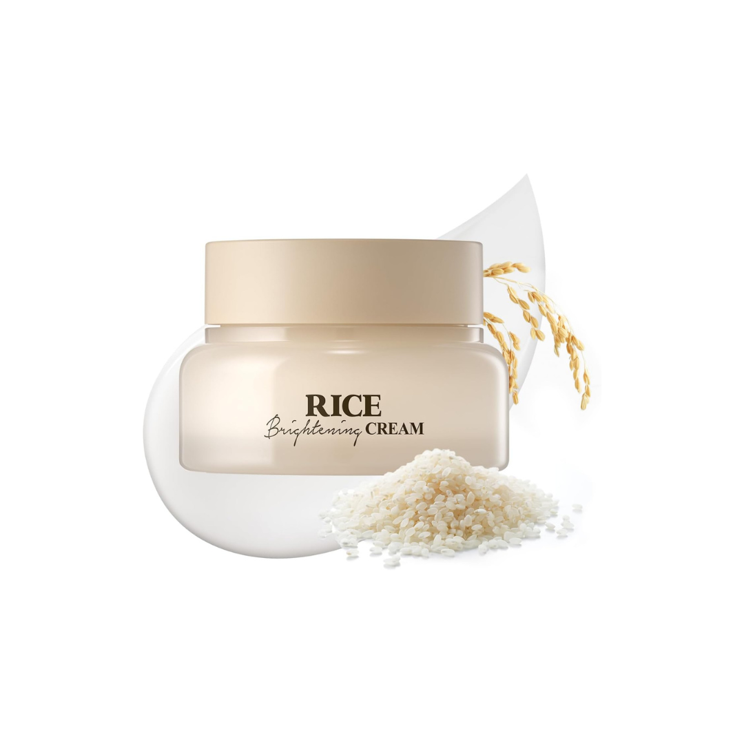 SKINFOOD Rice Brightening Cream – Hydrating &amp; Radiance-Boosting Korean Skincare Cream