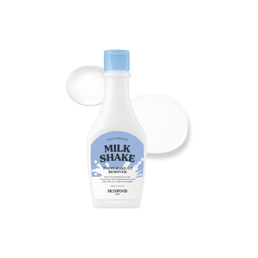 SKINFOOD Milkshake Point Makeup Remover – Gentle Eye &amp; Lip Makeup Remover
