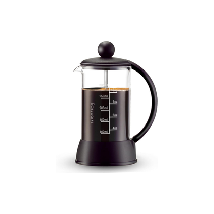 Easyworkz Eclipse French Press Coffee &amp; Tea Maker – Borosilicate Glass, 350ml