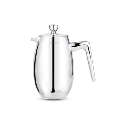 Easyworkz Nand Double Wall Insulated French Press – 304 Stainless Steel Coffee &amp; Tea Maker, 350ml