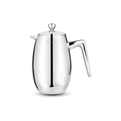 Easyworkz Nand Double Wall Insulated French Press – 304 Stainless Steel Coffee &amp; Tea Maker, 700ml