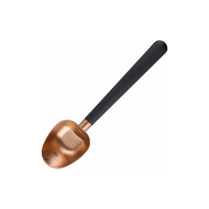 Easyworkz Stainless Steel Coffee Scoop – Long Handle 7g Measuring Spoon, Rose Gold &amp; Black