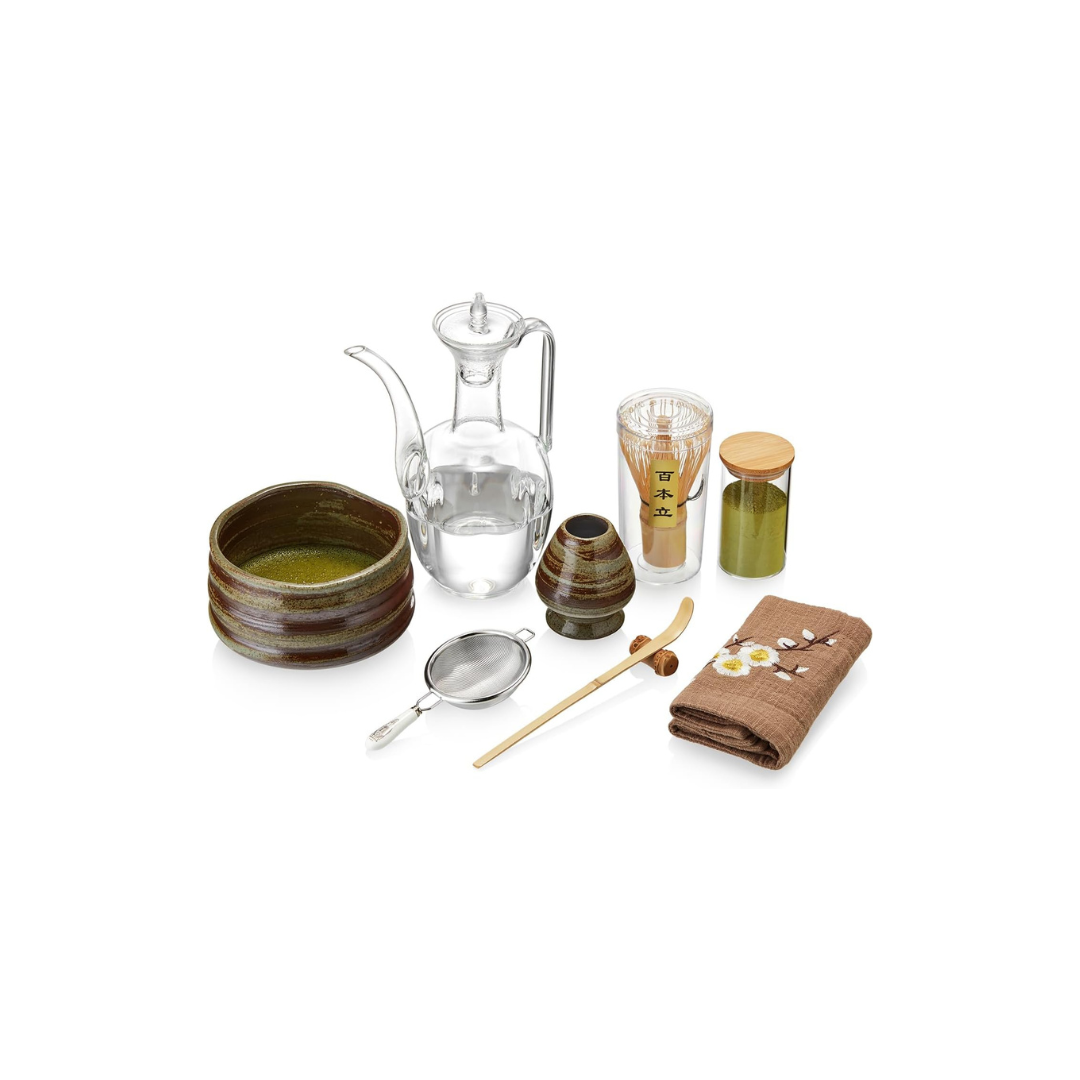 Premium 9-Piece Matcha Tea Set – Traditional Japanese Tea Ceremony Kit