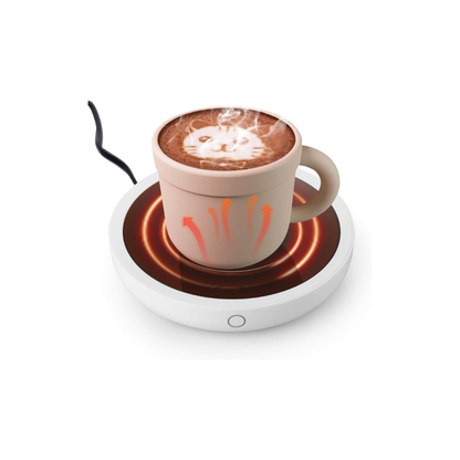 Smart Cup Warmer – 3-Level Temperature Control Coffee &amp; Tea Mug Warmer