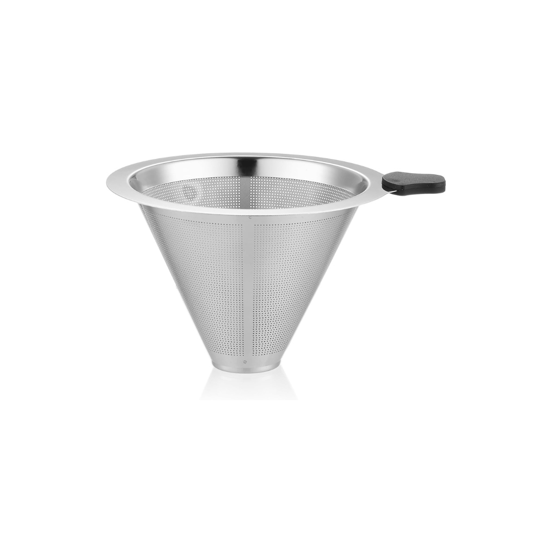 Pocarati Double Mesh Coffee Dripper – Reusable Stainless Steel Paperless Filter