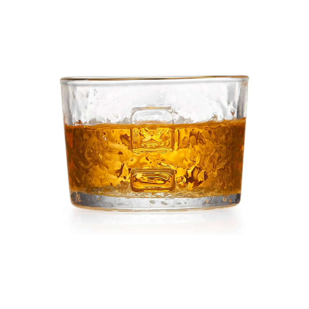 Pokaloti Yunomi Heat-Resistant Glass Sake &amp; Tea Cups – 50ml Assorted Set