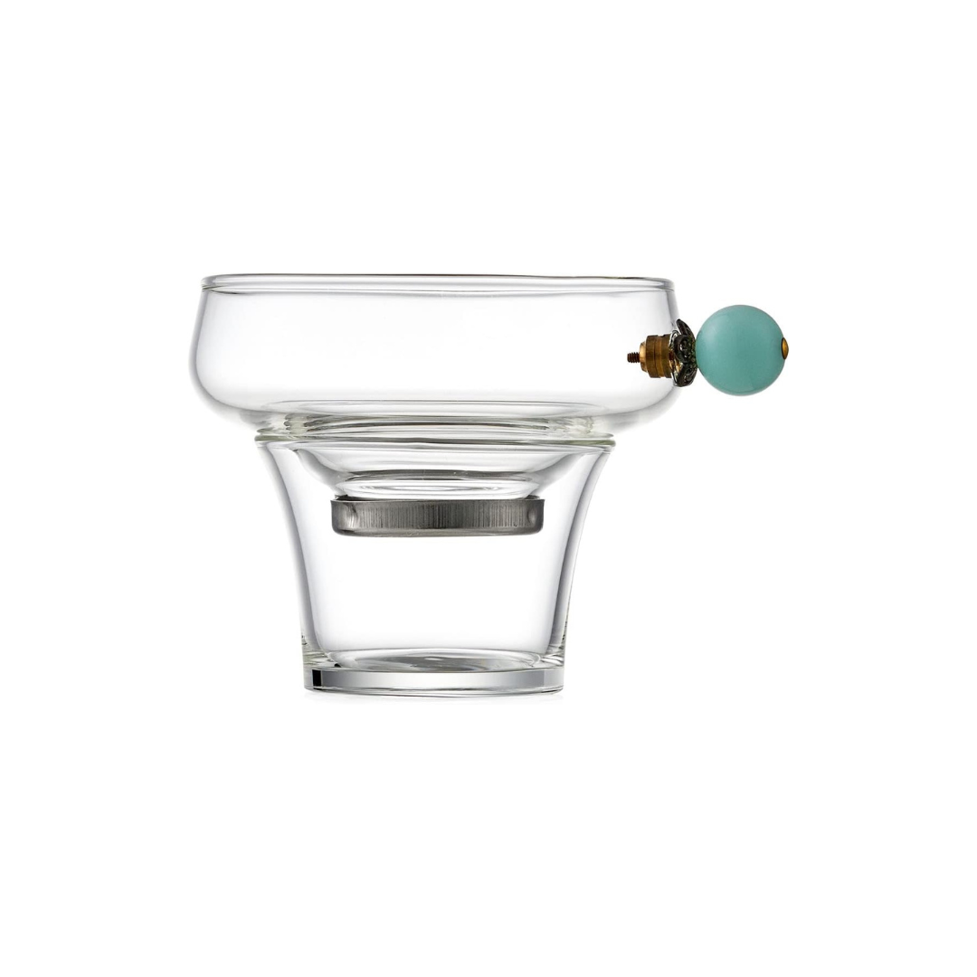 Momoka Chaumi Glass Tea Infuser – Heat-Resistant Tea Strainer (8cm)