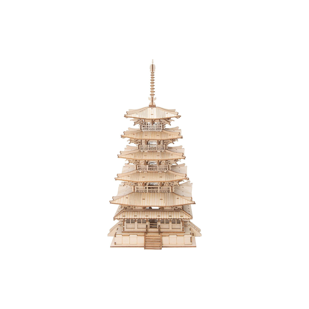 ROKR 3D Wooden Puzzle Gear Model | DIY Mechanical Assembly Kit for Adults