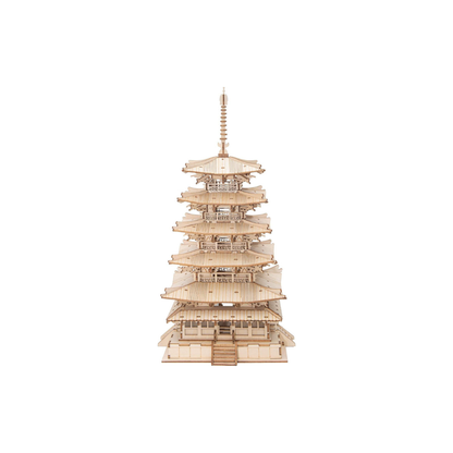 ROKR 3D Wooden Puzzle Gear Model | DIY Mechanical Assembly Kit for Adults