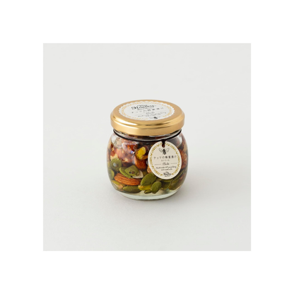 MY HONEY Pickled Nuts Étoile 90g | Premium Raw Honey &amp; Mixed Nuts | Rich in Vitamins &amp; Polyphenols | Healthy Gourmet Spread | Made in Japan