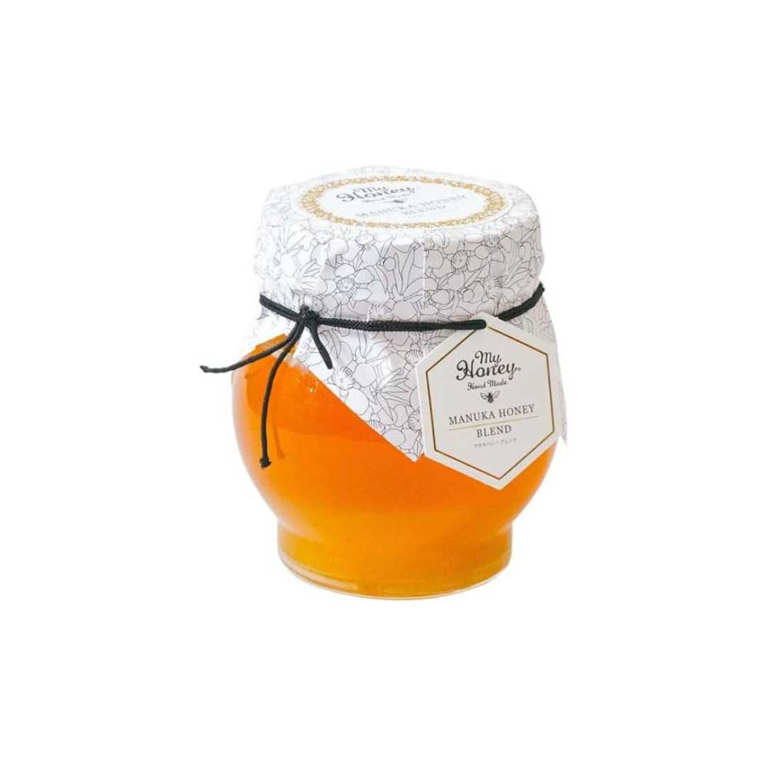 MY HONEY MGO30+ Manuka Honey Blend 200g | Unheated Raw Honey | Low GI | Premium Manuka &amp; Hungarian Acacia Honey | No Refined Sugar | Made in Japan