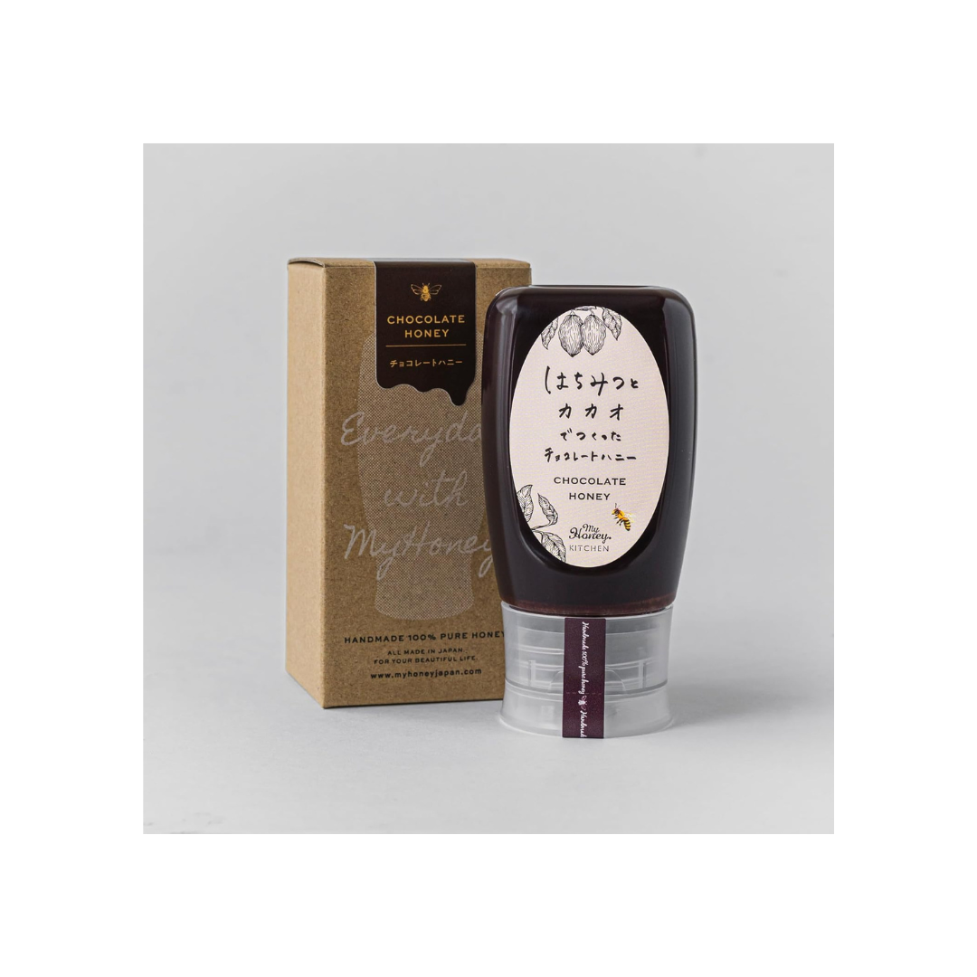 MYHONEY Honey Chocolate Spread | 280g Tube Bottle | 100% Hungarian Acacia Honey | No Refined Sugar | Gift Box Included