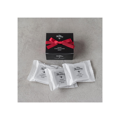 MYHONEY Honey Chocolate Sand | 3-Piece Pack | Honey-Sweetened | No Sugar, Flour, Dairy or Eggs | Additive-Free Gourmet Gift