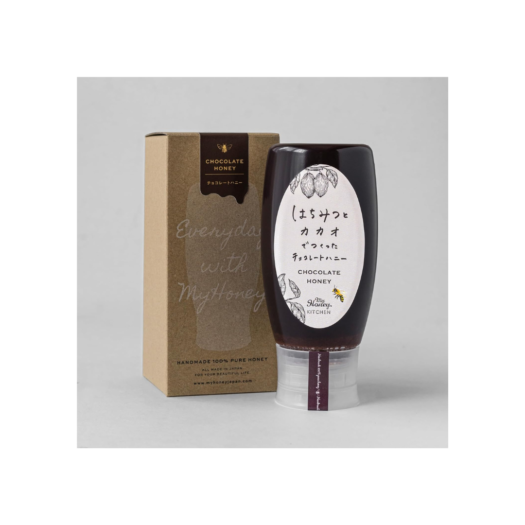 MYHONEY Honey Chocolate Spread | 470g Tube Bottle | 100% Hungarian Acacia Honey | No Refined Sugar | Gift Box Included