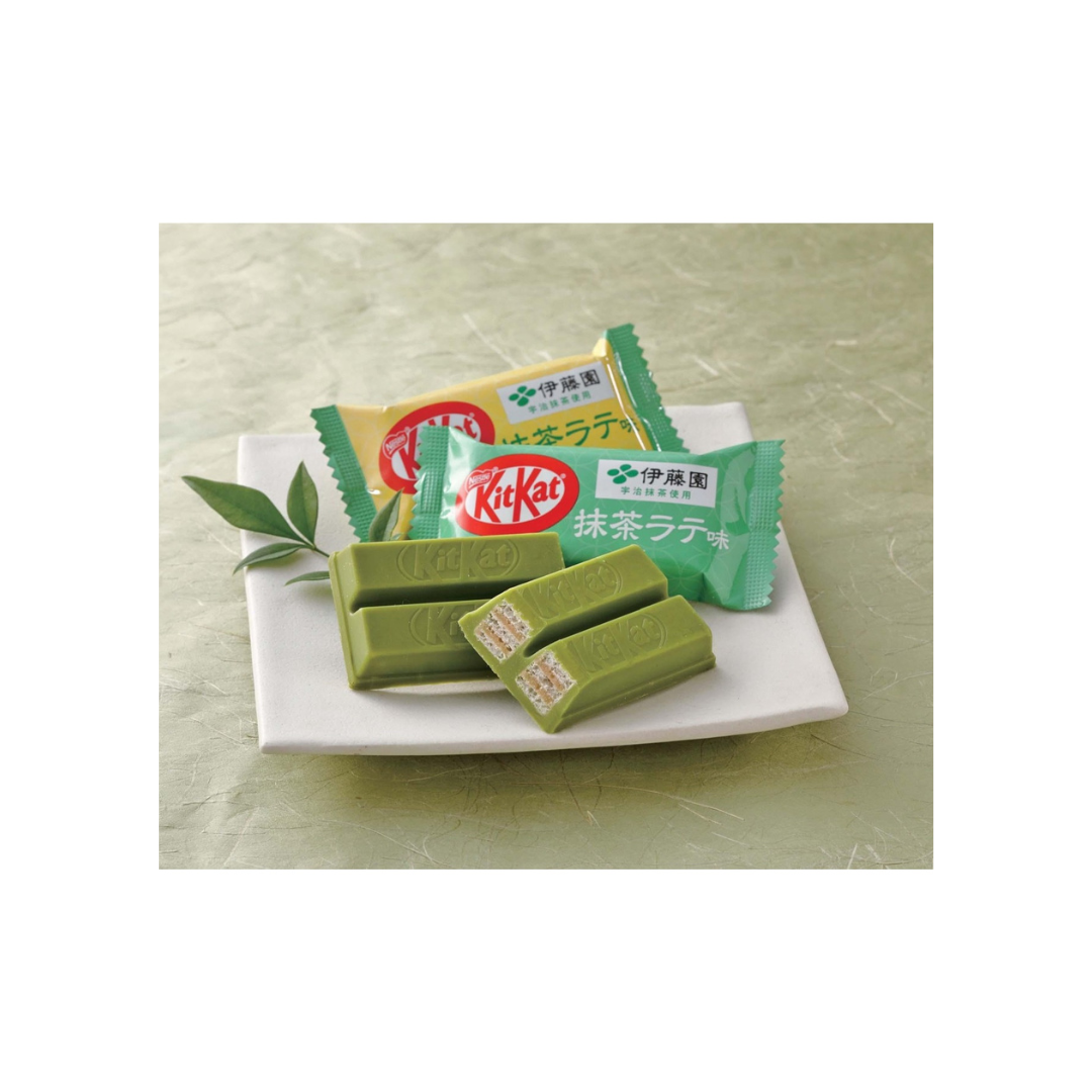 KitKat Itoen Matcha Latte Flavor 9 Pieces Inside Pack | Made in Japan | Japanese Kitkat
