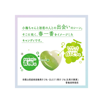 Lotte Koume Haru no Deai Candy (Individually Wrapped) 60g | Pack of 2 | Made in Japan