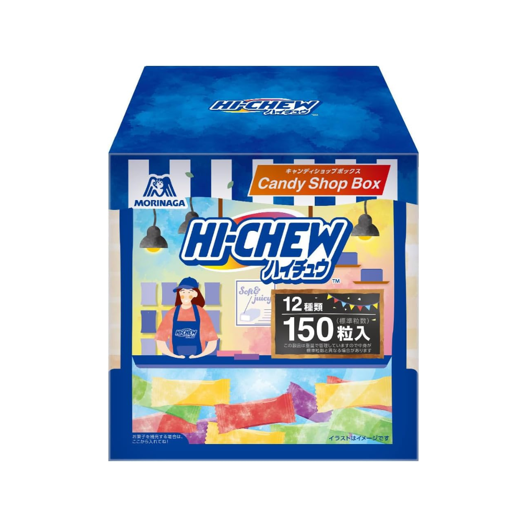 Morinaga &amp; Co., Ltd. Hi Chew Candy Shop Box 22.2 oz (636 g) | 150 Candies Per Box | Large Capacity | Made in Japan