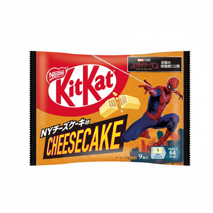 KitKat Spider-Man NY Cheesecake limited-edition package