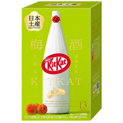 KitKat Umeshu Tsuru-Ume 13-piece Japanese chocolate box
