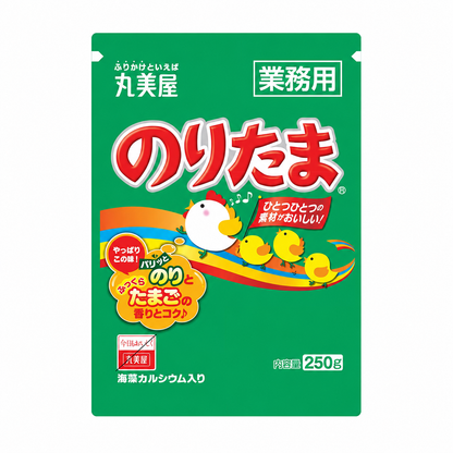 Marumiya Noritama Furikake 250g Japanese nori and egg rice seasoning – pack of 1